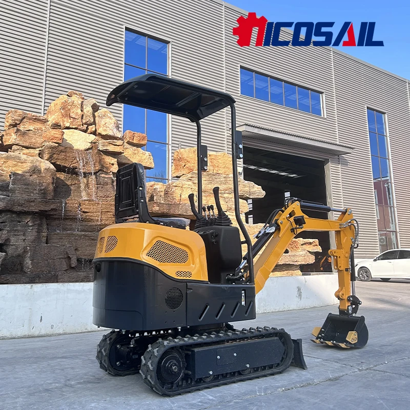 

1.2 ton micro tracked excavator with CE and EPA certification for pilot operation spot direct sales of small excavators