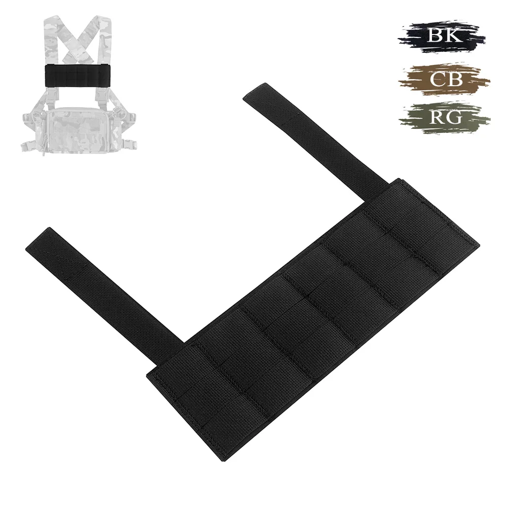 Haley Chest Rig MOLLE Expansion Plate Universal Compatible with All Chest Rigs Tactical Hunting Accessory for Load-Bearing