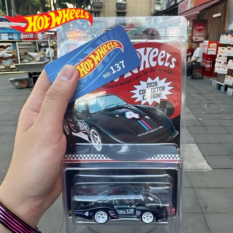 

Hot Wheels 2026 In Stock Porsche 935 Car No. 4 Collector Series 1/64 Car Model Original Diecast Vehicle Model Car Toy Fans Gifts