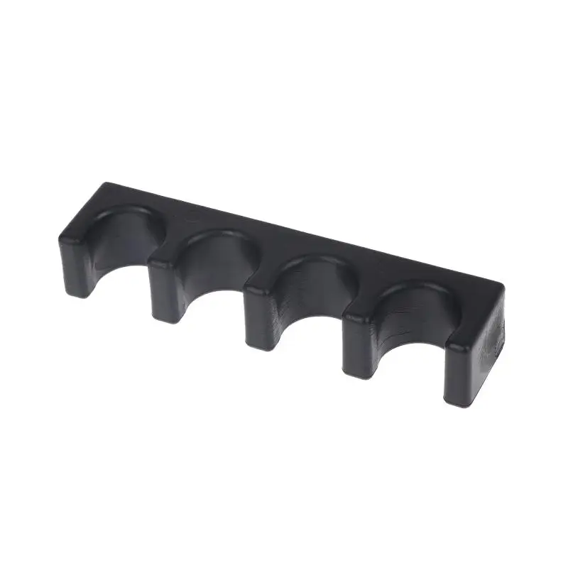 4-Cue Vertical Pool Cue Holder Durable Construction Snooker Cue Table Rack Long Lasting for Family Billiards Daily Recreation