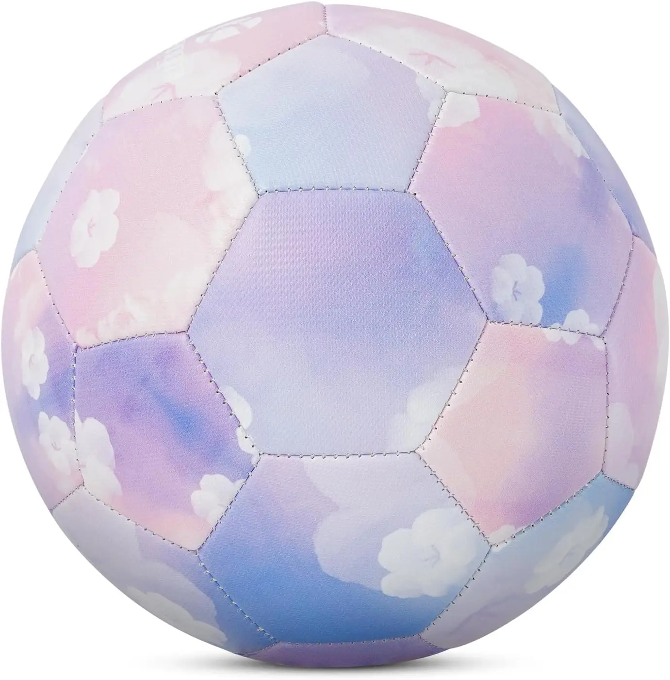 Máquina floral de algodão doce Kuangmi - bola de futebol costurada para jovens e recreação tamanho 5