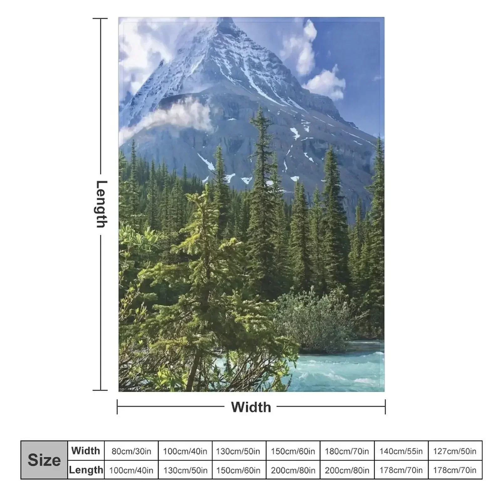 View from the Tent Throw Blanket Cute Bed covers Nap Bed Sofa Shaggy Blankets