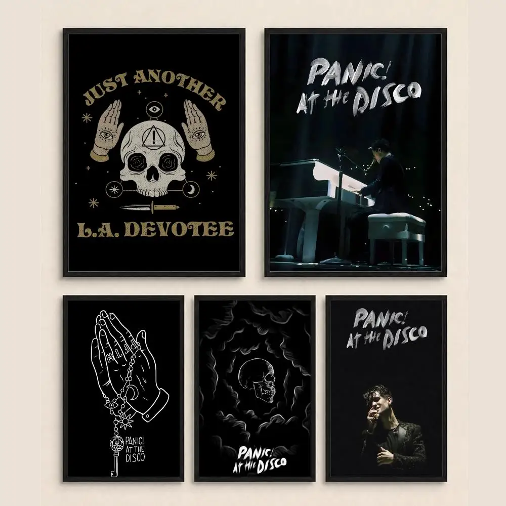 Band P-Panic! A-At T-The D-Disco Poster HD art, waterproof, sticky wall, home decoration (living room, bedroom, bar), aesthetic