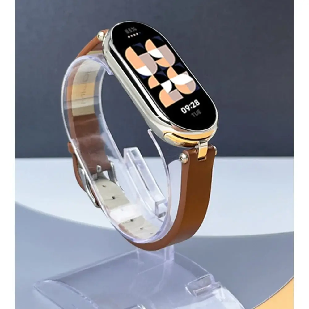 Strap for Mi Band 7 6 5 4 3 Bracelet for Xiaomi Smart Band 7 NFC Global Version Leather Watch Band For Miband 6 Wristband