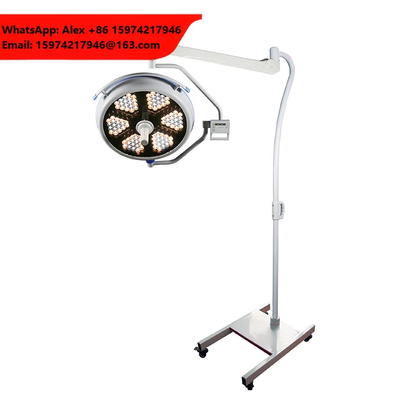 MN-LED70M Hot Selling Mobile 5-hole Led Surgical Light For Examination Electric Shadowless Lamp
