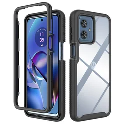 for Moto G54 5G Phone Case, Shockproof Clear Case, TPU Bumper Rugged Cover For Motorola Moto G54 5G 2023 Protective Case