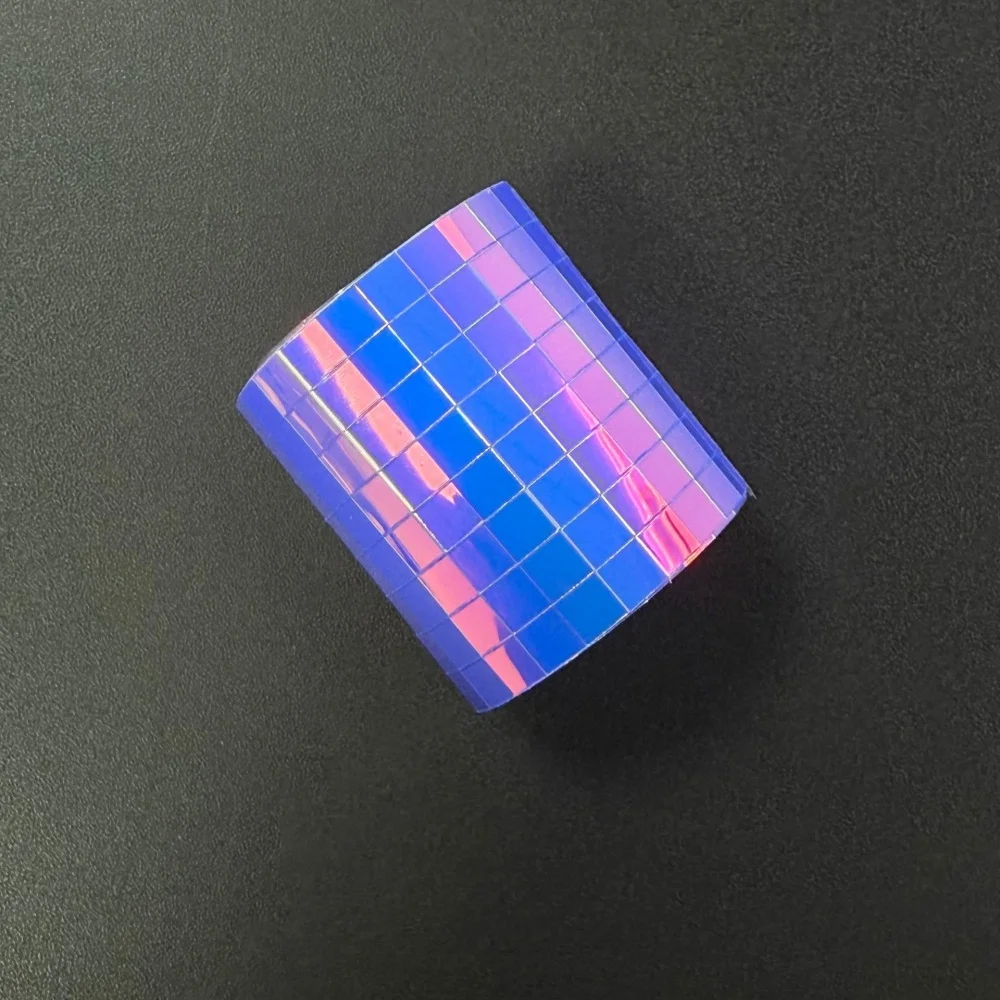 1 Stück 1m/39,37 Zoll Selbstklebende Spiegelmosaik-Reflektoraufkleber für DIY-Kugelkunst-Collage, 3D-Wandtattoos für KTV-Bar-Dekoration – Detail 16