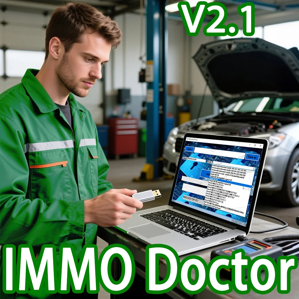 IMMO DOCTOR V2.1 With Unlimited KEYGEN MULTI BRAND Immo Off Software ECU Chip Tuning For Sim2k MT38 ME 17.9.2 MED17.9.8