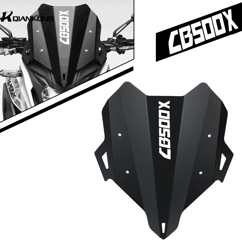 For Honda CB500X CB 500 X CB500x 2019 2020 2021 2022 2023 2024 aluminium Windshield Windscreen Protector Motorcycle Accessories