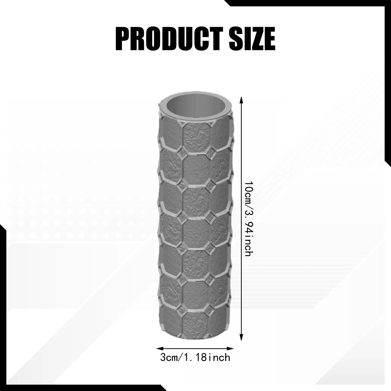 지형 텍스처 롤러 핸드 롤러 폼 및 점토 모델링을 위한 고성능 공예 취미가를 위한 선물 제작 액세서리
