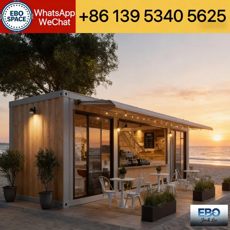 Eco Build Expandable Container House Sustainable Modular Design Suitable for Housing Projects