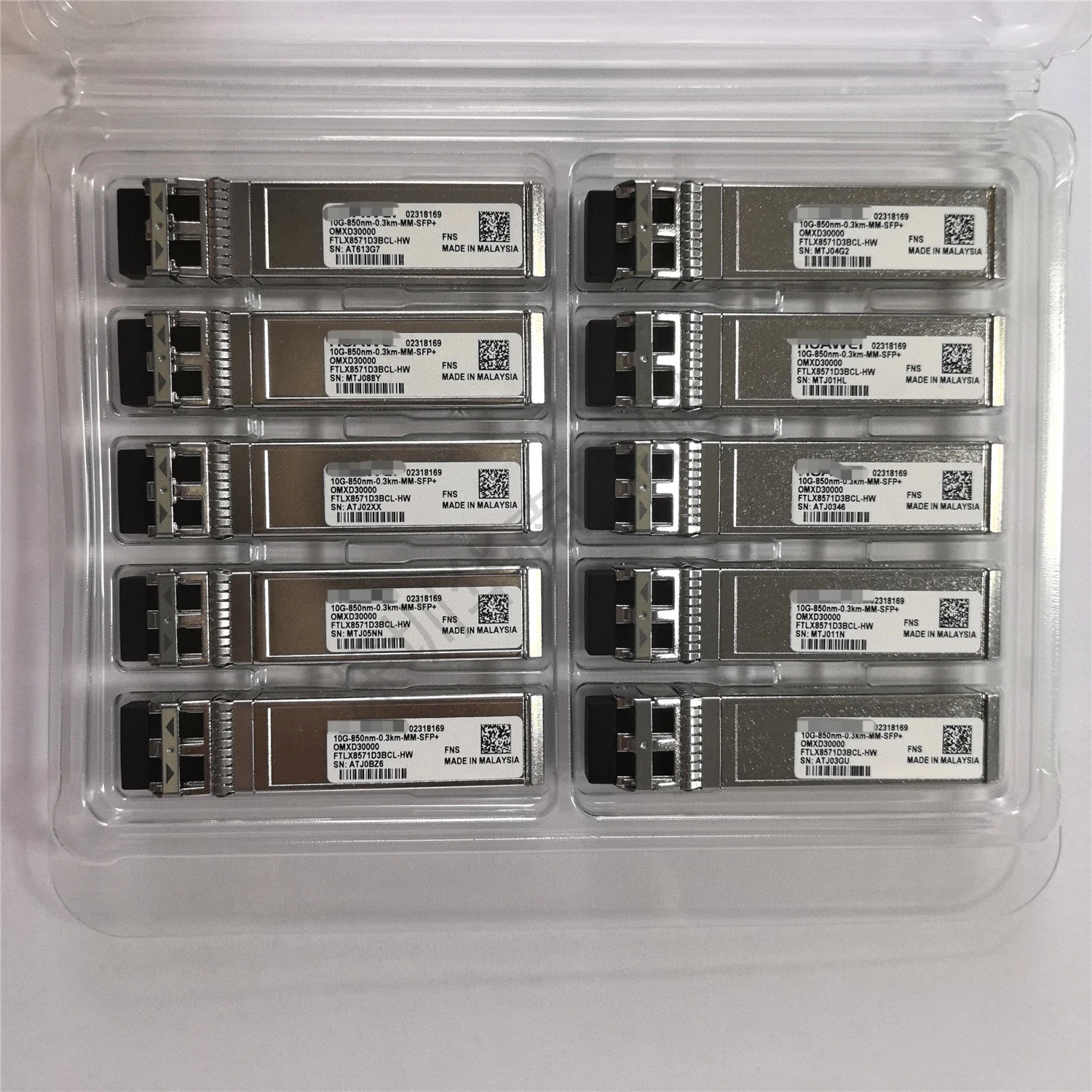 Para Huawei 02318169   Módulo óptico LC multimodo OMXD30000 SFP + 0,3 km de 10G Megabit