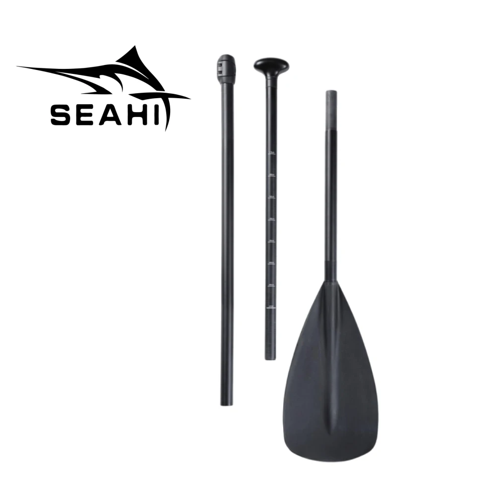 2023 Glass Fiber PP Paddle 175CM-205CM Vertical Adjustable Paddle Water Surfboard Paddle Sport Canoe SUP Paddle