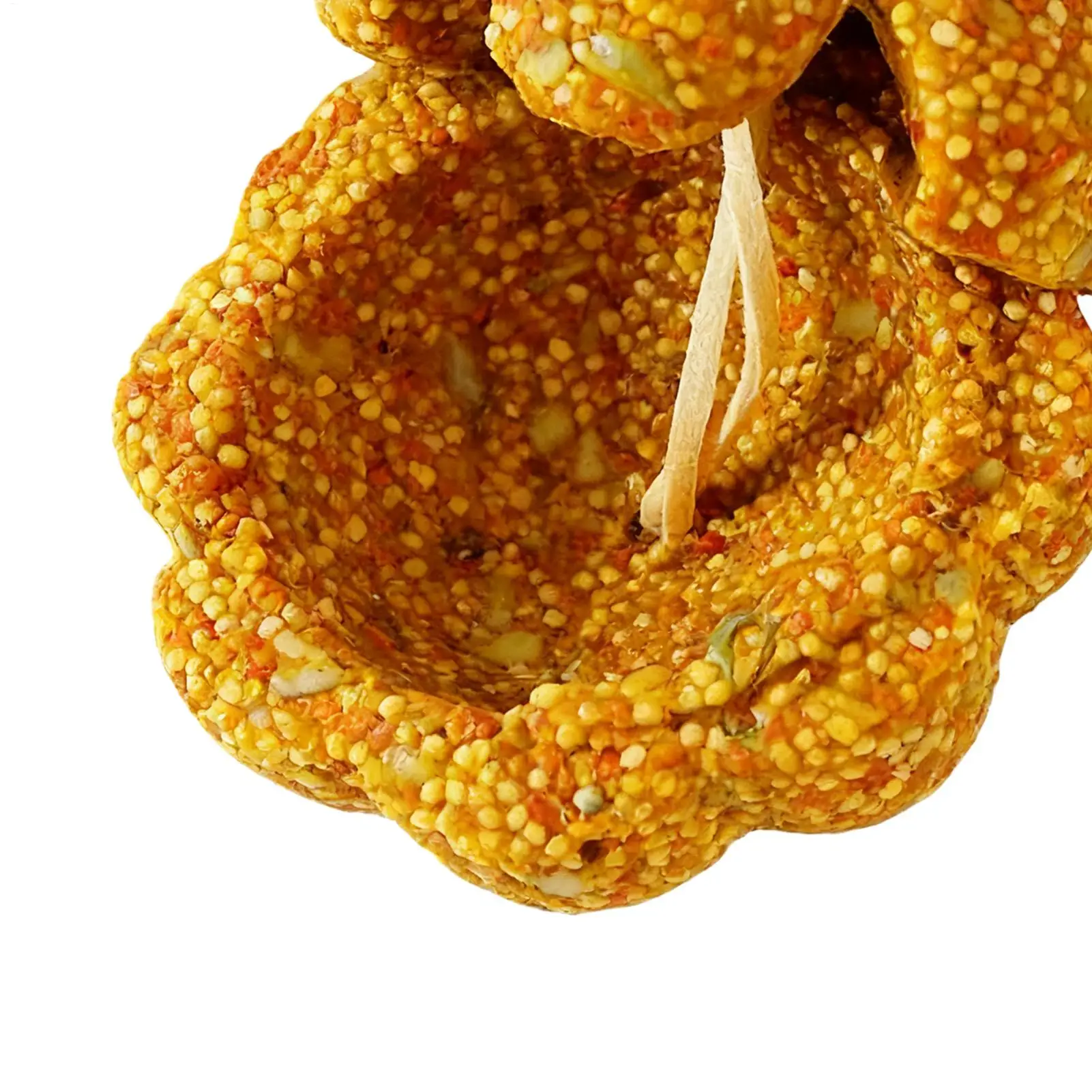 Bird Treats Pet Supplies Treat Toy Cage Pumpkin Shape Natural Chew Toy For Canary Guinea Chinchilla Lovebird Conure view 5