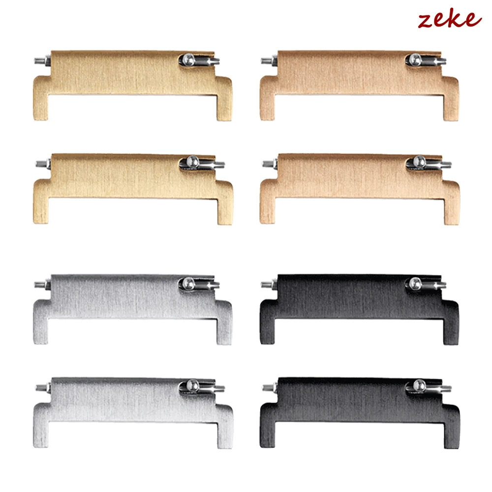 1Pair Watch Strap Adapter 18mm To 20mm 22mm,20mm To 18/20/22mm,22mm To 22mm Quick Release Pins Connectors Watch Band Accessories image 2
