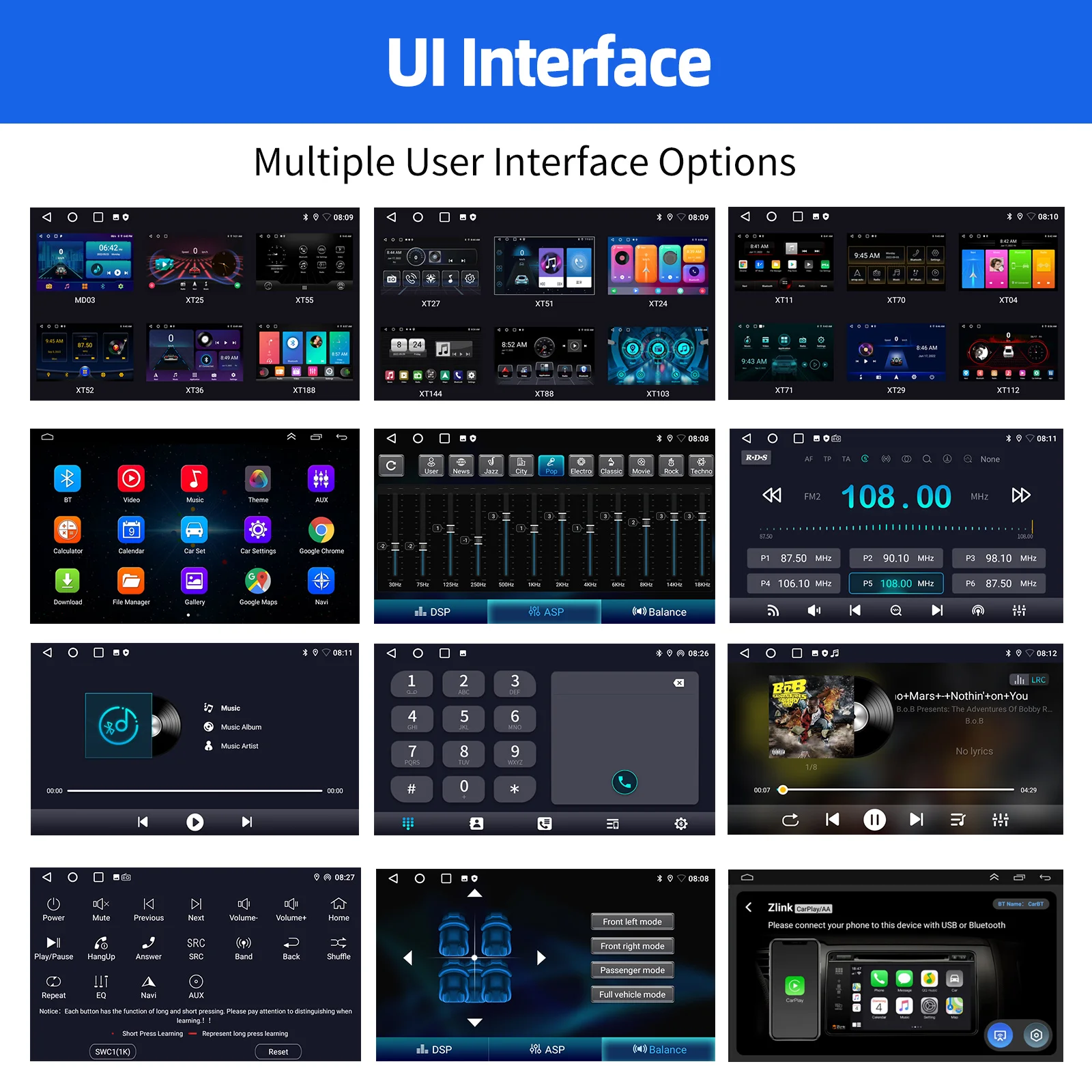 ESSGOO Android 15 4G 64G Carplay para Volkswagen Passat b6 b7 golf 5 6 Polo Jetta Skoda Radio de coche reproductor Multimedia GPS WiFi RDS 3