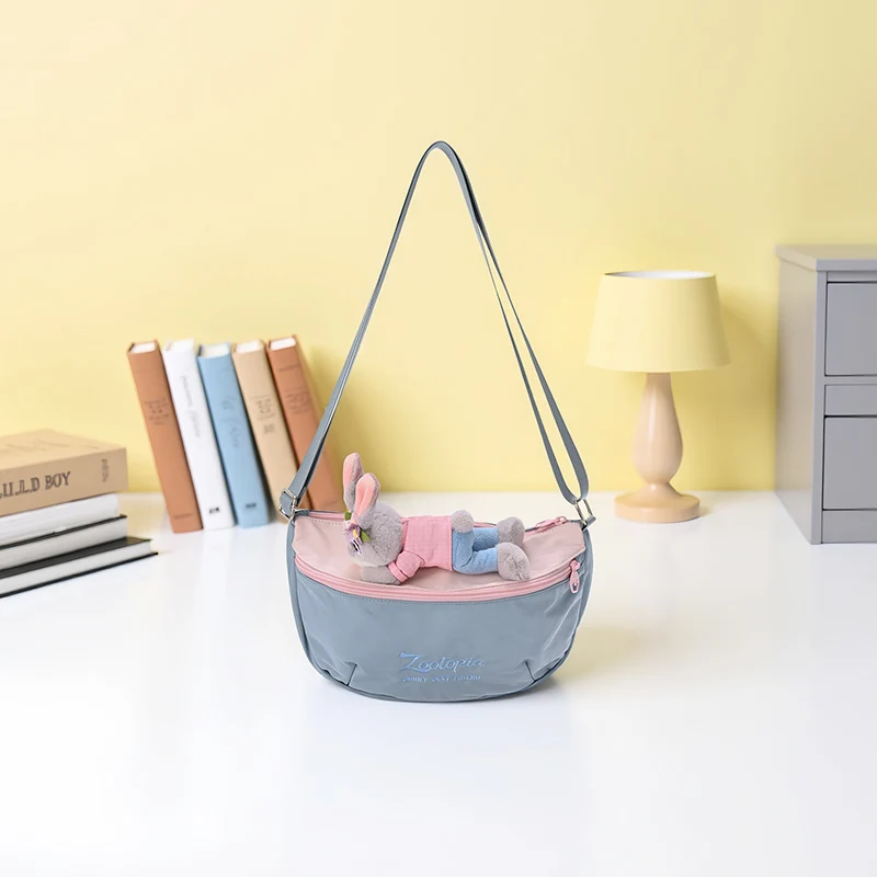 Potdemiel Anime Karakter Pluche Crossbody Tas Disney Stitch Verstelbare Schoudertas voor School Trendy Dagelijkse Outfit Cadeau voor kinderen