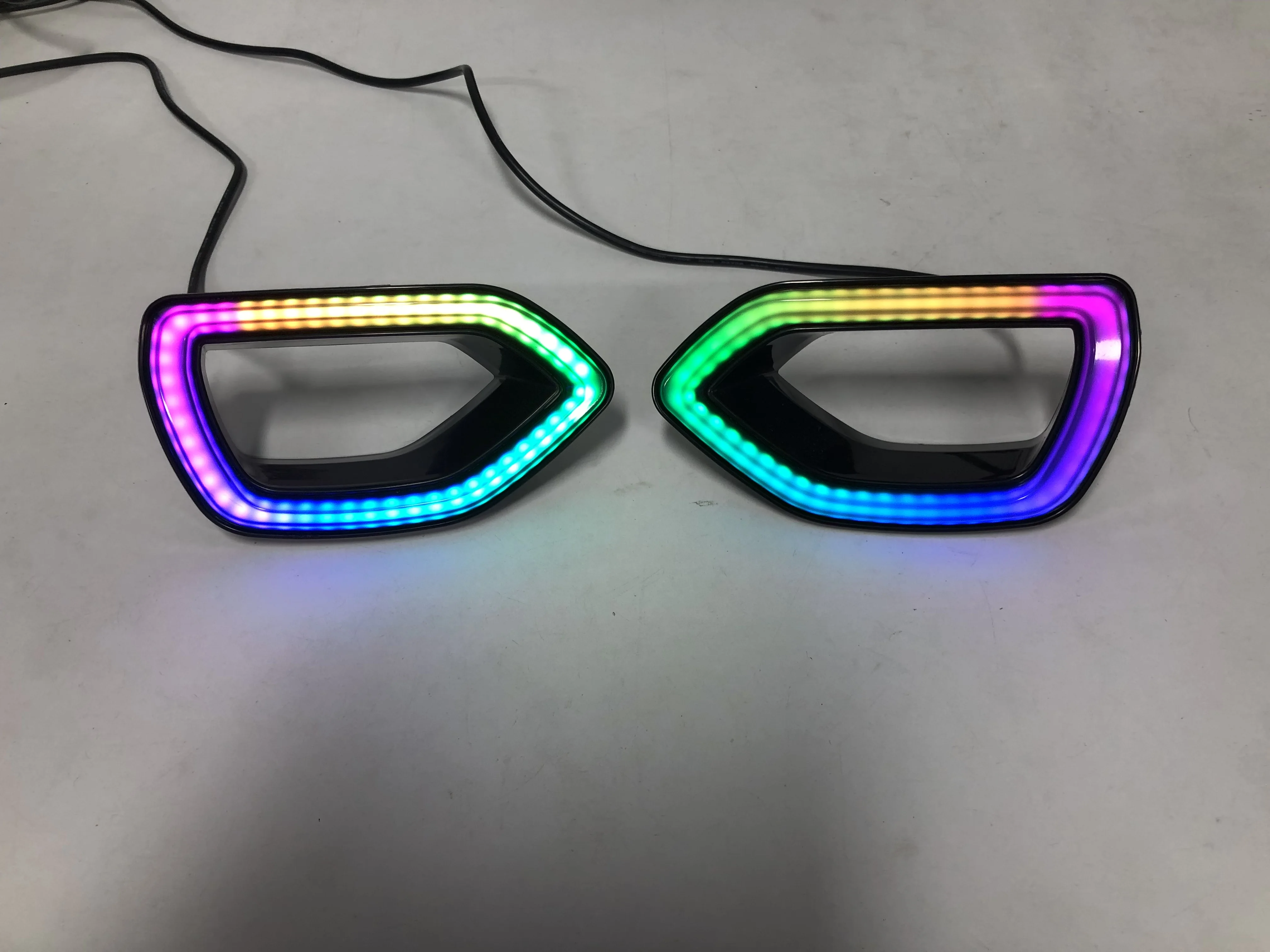 Dream Color Chasing LED Grill Light Charger Snorkel Halo Kit APP Control