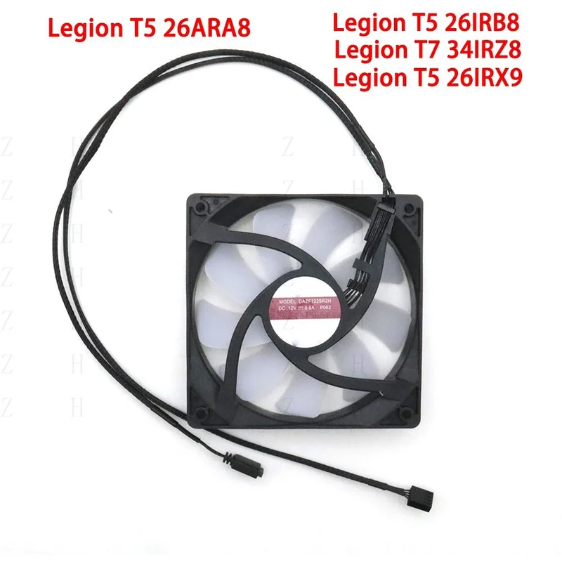 

Z Cooler Fan For Lenovo Legion T5 26IRB8 5F10X63230 DAZF1225R2H P062 DC12V 0.8A