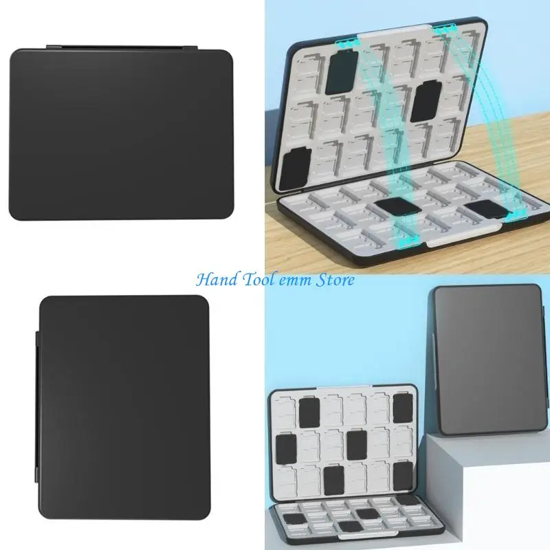 

H37F Game Card and Cards Storage Box Organizers for NS Switchs Cartridge Slot