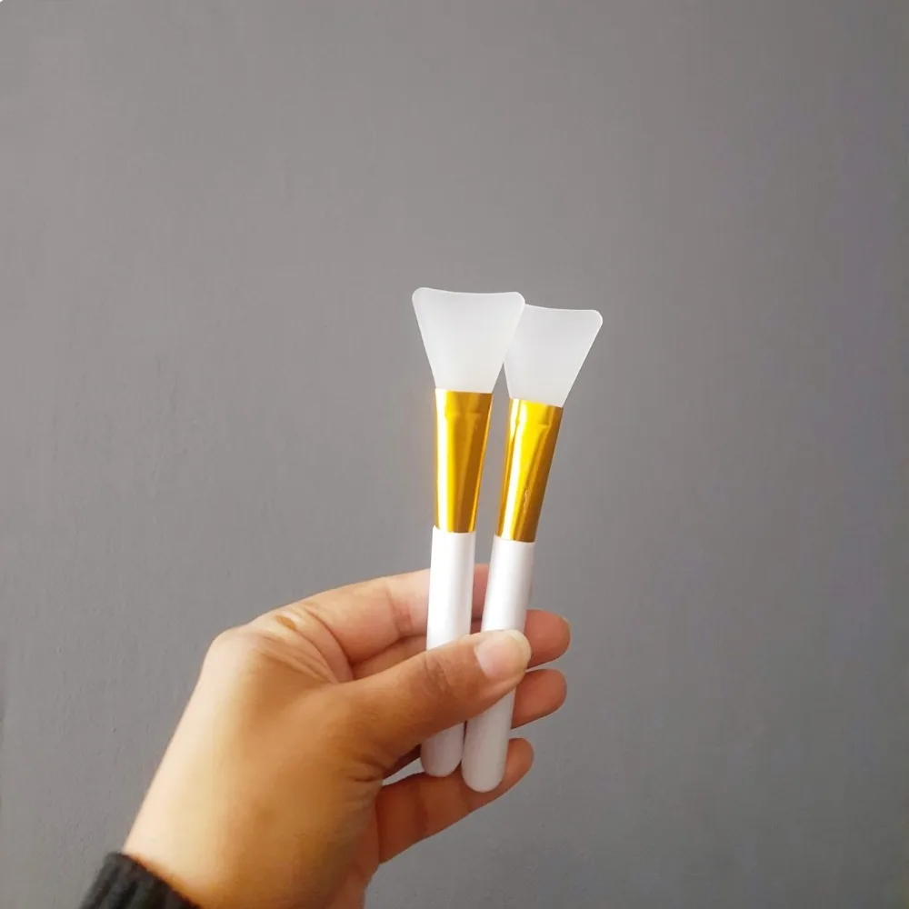 10/20pcs Soft Silicone Face Mask Brushes MaskMask Beauty Tool Easy Clean Soft Touch Face Applicator for Makeup Application