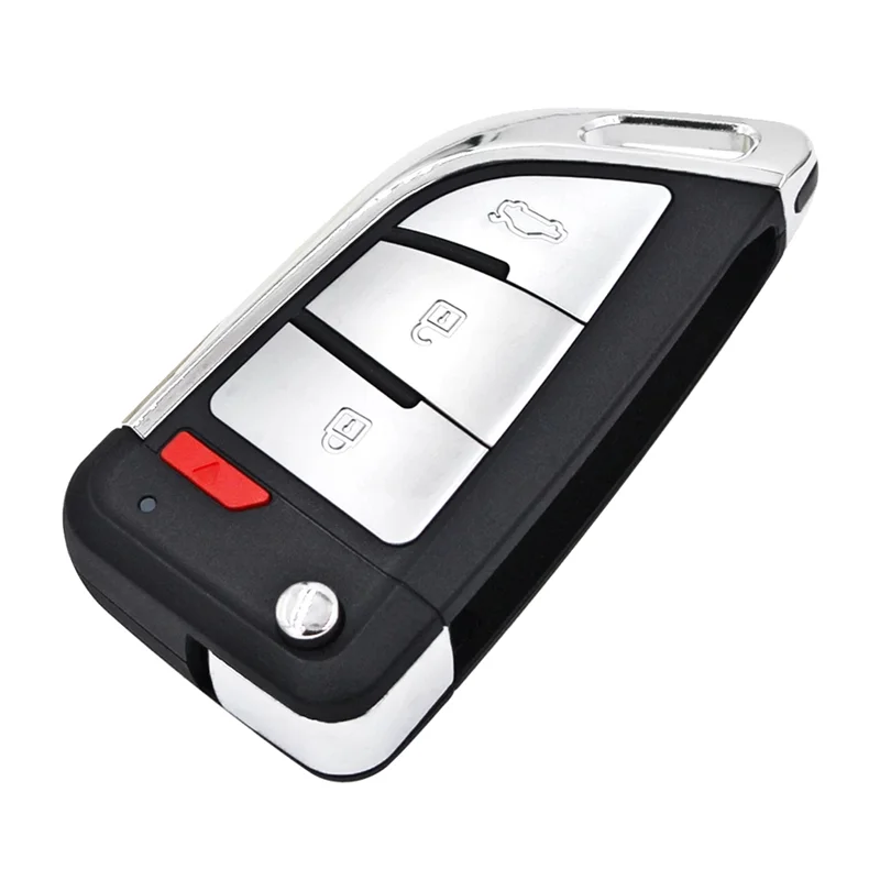 AW-Dla VVDI MINI Key Tool Global Version XEKF20EN 1 szt. Super Pilot Uniwersalny Przewodowy Pilot Kluczyk Typ Nóż 4 Przyciski
