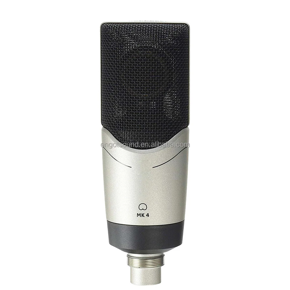 MK4 Professional Cardioid Dynamic Drum Microphone Karaoke Instrument Metal Micrfono Stage Performance Wired Drum Mic