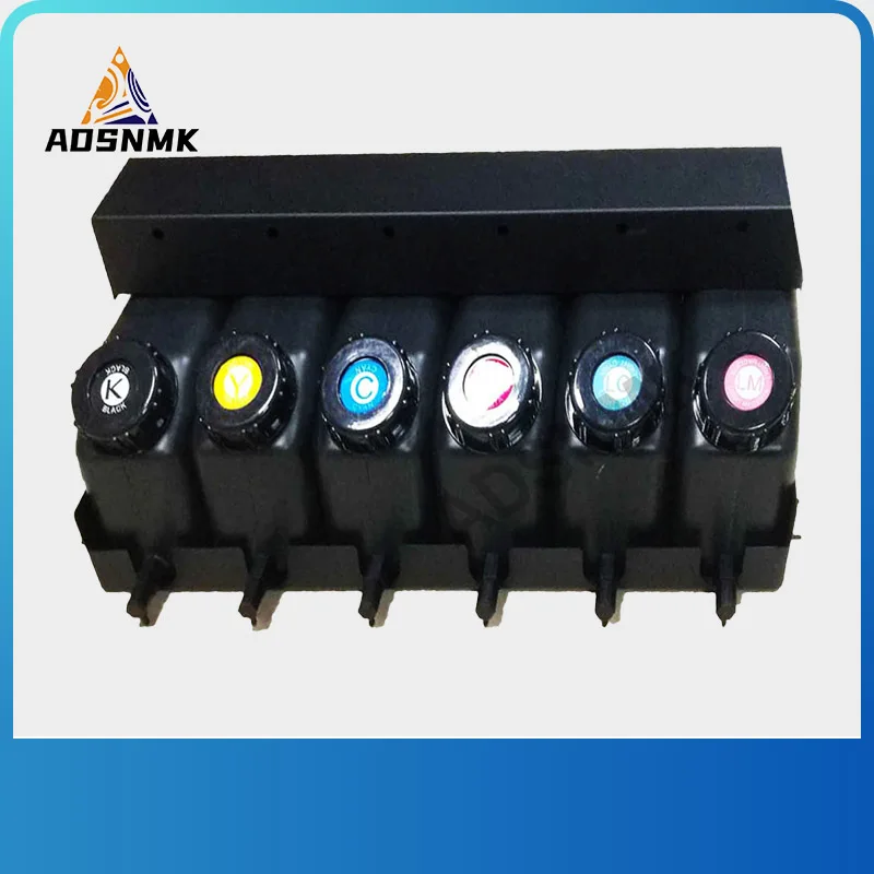 UV 1.5-Liter Bulk Continuous Ink Supply System CISS Assembly for Roland Mimaki Mutoh JHF Taimes Chinese UV Printer