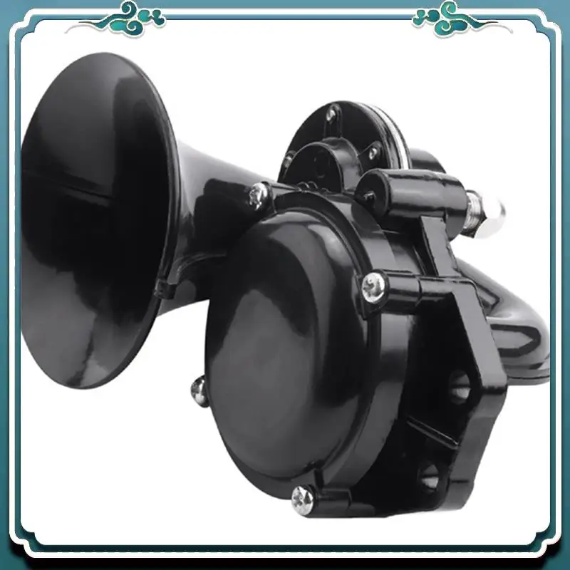 

ABTU-1 Piece 12V 24V Electric Snail Air Horn 120DB Loud Sound Horn Truck Air Horn For Truck Van