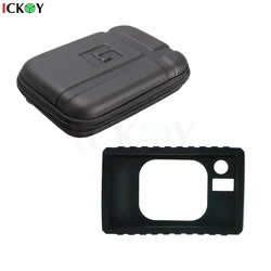 Portable Protect EVA Bag + Liquid Silicone Case Skin for Garmin Zumo XT Motorcycle GPS GPS Accessories