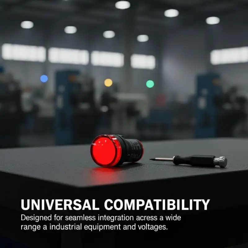 

Сигнальная лампа-индикатор 22 мм AD16-22DS для монтажа на панель, 12В/24В/110В/220В/380В постоянного тока, для электронных корпусов и панелей