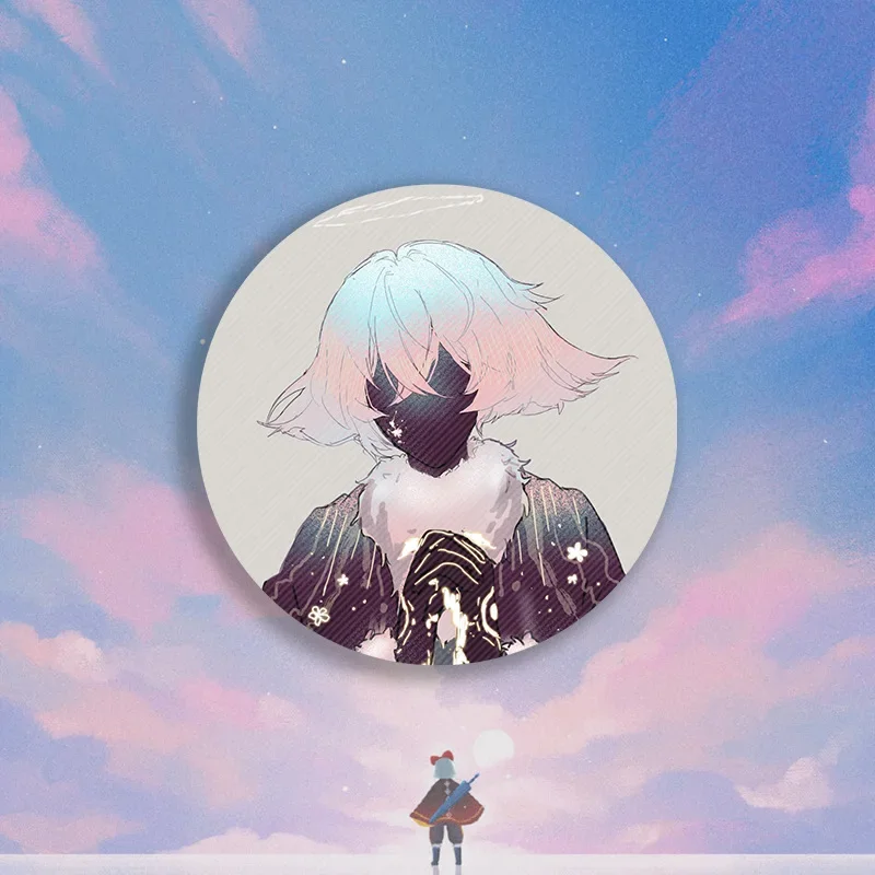 Game Sky：Children of the Light Brooch Cosplay Owl Daleth Icons Pins Decoration Brooches Badges For Clothes Bags Accessories