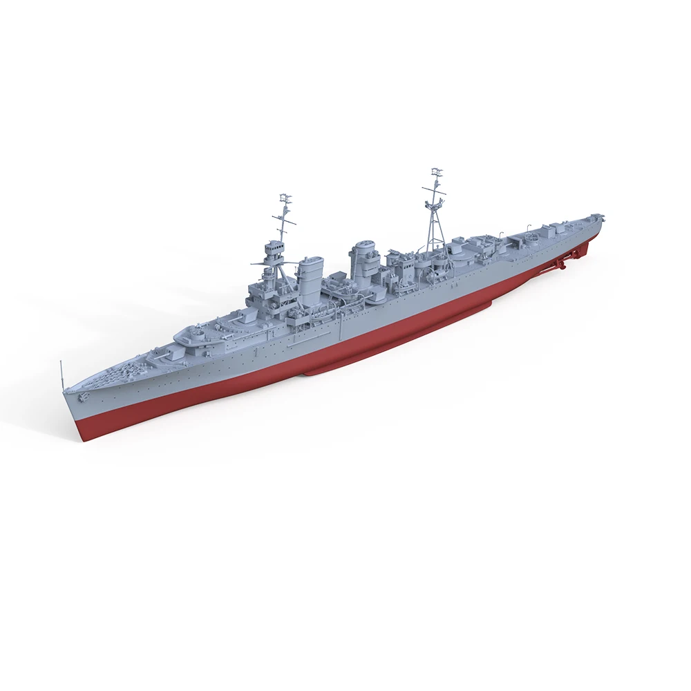 SSMODEL SS561S 1/1250 Military Model Kit HMS Hawkins Cruiser 1942 Full Hull WWII WAR GAMES