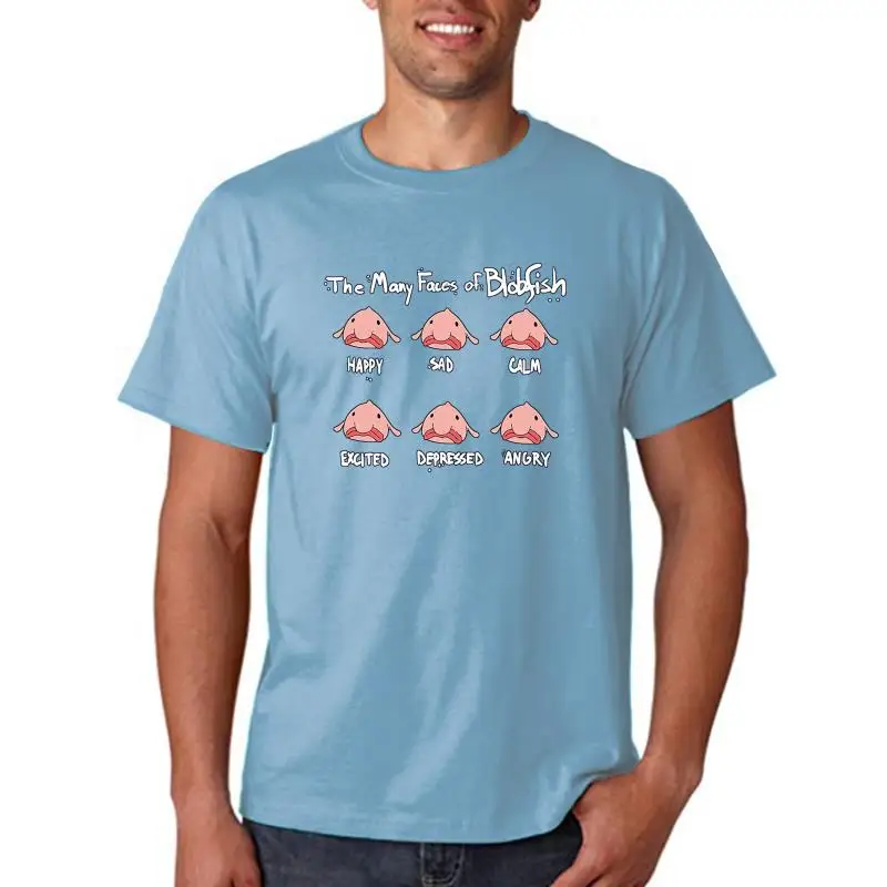 The Many Faces Of Blobfish T-Shirt