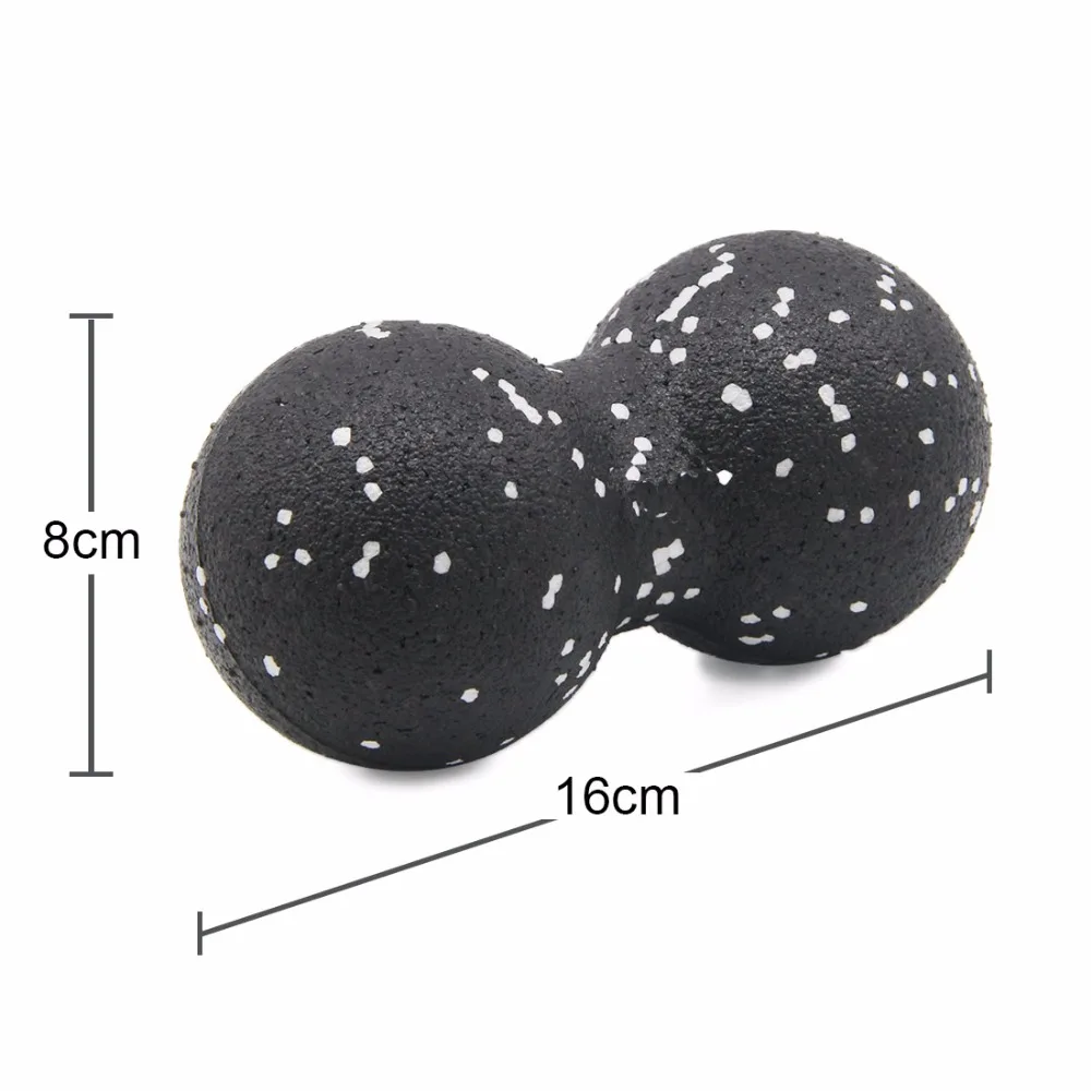 Epp Lacrosse Myo fascia Ball Erdnuss Massage ball hohe Dichte leichte Fitness Körper Faszie Übung lindern Schmerzen Yoga Ball