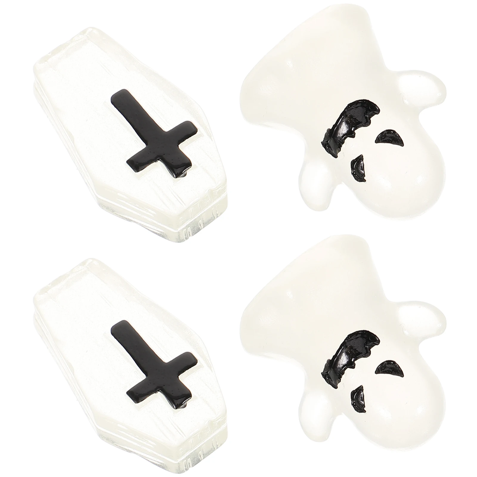 

4Pcs Night naments Resin Halloween Halloween Micro L scape naments Decor Micro scape Home Decoration