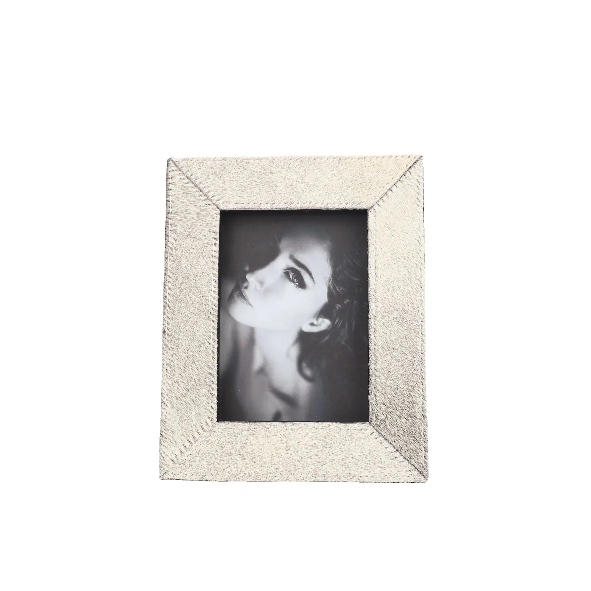 

CX Modern Simple High-end Horse Hair Photo Frame Ornament Living Room Bedroom Study Table, Accessories