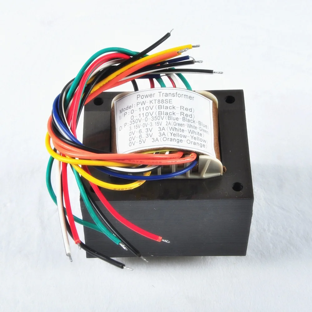 KT88SE choke transformer Primary 0-110 Secondary 350-0-350V for tube AMP