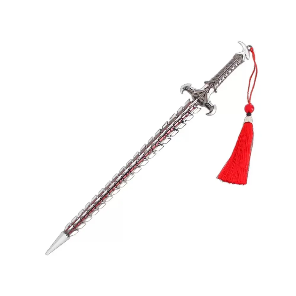 30 سنتيمتر/11.81in ثعبان شفرة سلاح لعبة Kinfe لعبة الطرفية المعادن كاتانا سيف ساموراي نموذج التدريب في الهواء الطلق سطح المكتب الحرف اللعب #6