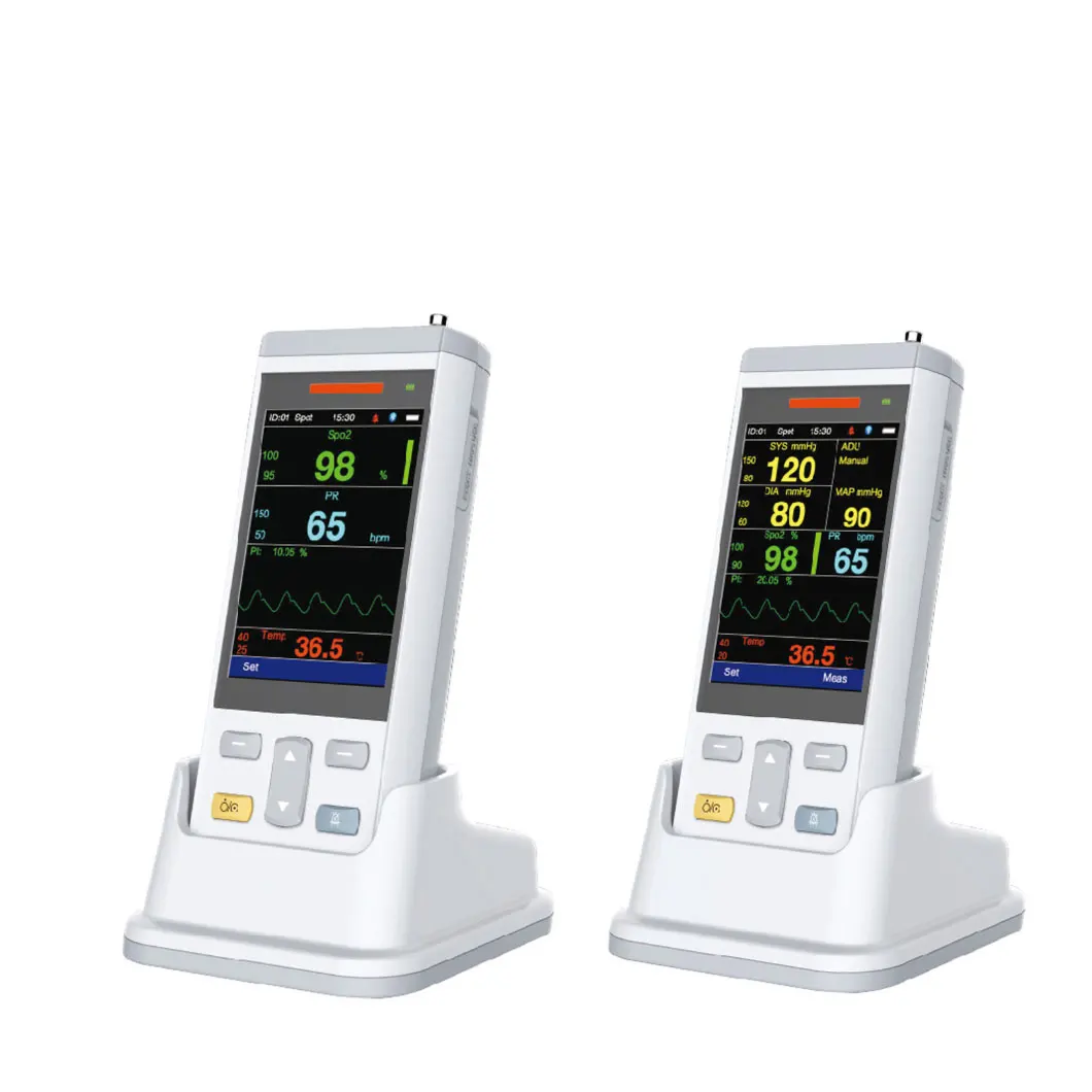 High Performance Pet Medical Veterinary Instrument Animal Handheld Multiparameter Vet Pulse Oximeter