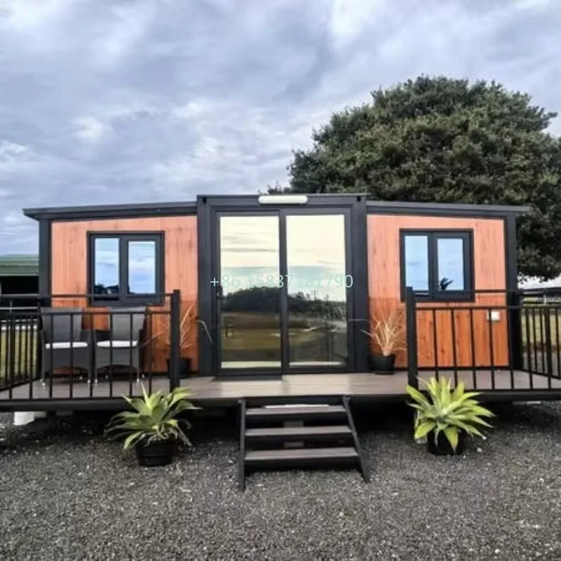 Folding Container Houses Prefabricated Container House 20ft 40Ft Expandable Modular Container Houses Prefab Mobile Home Price