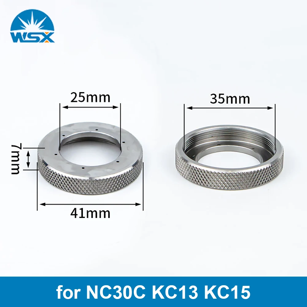 Laser-Keramikring-Sicherungsmutter für Raytools WSX Precitec Ospri Laserschneidkopf-Sicherungsring-Zubehör – Detail 17