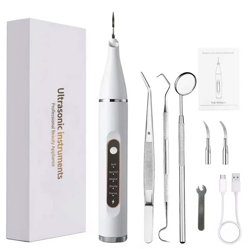 

New Ultrasonic Dental Cleaner Portable Oral Care Cleaning Device for Removing Tartar and Whitening Teeth Cleaner