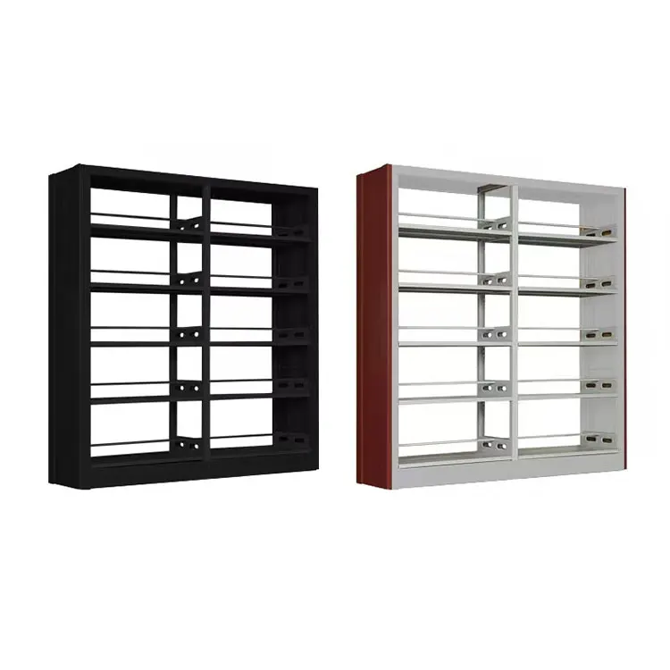 제조업체 직판 철제 책장 철제 및 목재 책장