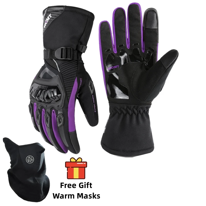 

SUOMY motorcycle gloves Waterproof windproof Winter warm Guantes Moto Luvas Touch Screen Motosiklet Eldiveni Protectivead Gloves