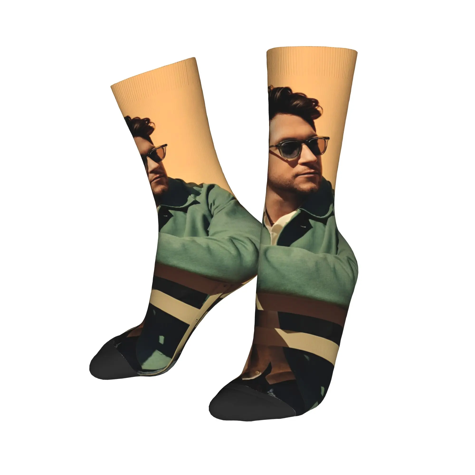 

Зимние теплые носки унисекс Harajuku Niall Horan, нескользящие футбольные носки