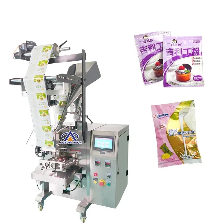 

High Speed Automatic Bag Filling Corn Wheat Flour Powder Packing Machine With Auger Filler Weighing And Sealing Packing Machine