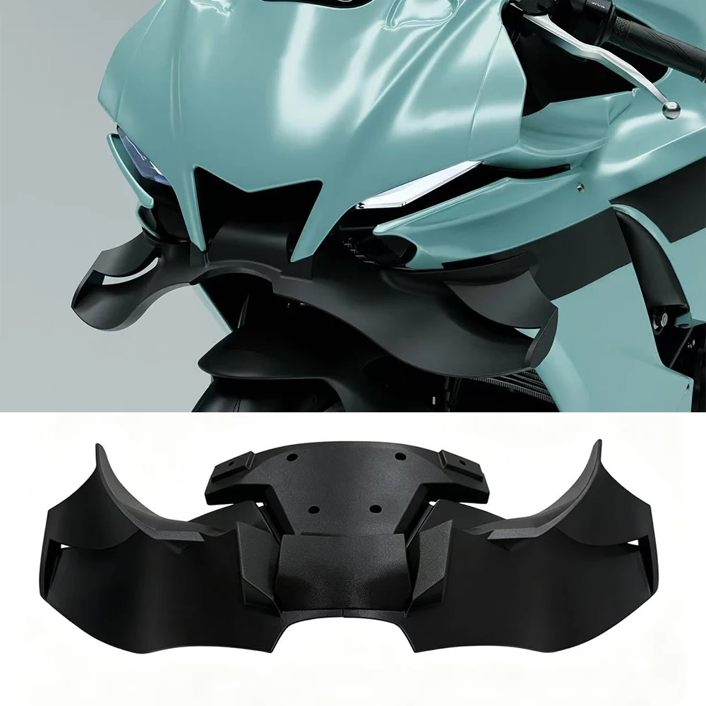 For YAMAHA R1 R1M NEW Winglets GP WING Front Spoiler Lower Spoiler Lower Lip DOWNFORCE NAKED FRONTAL SPOILERS