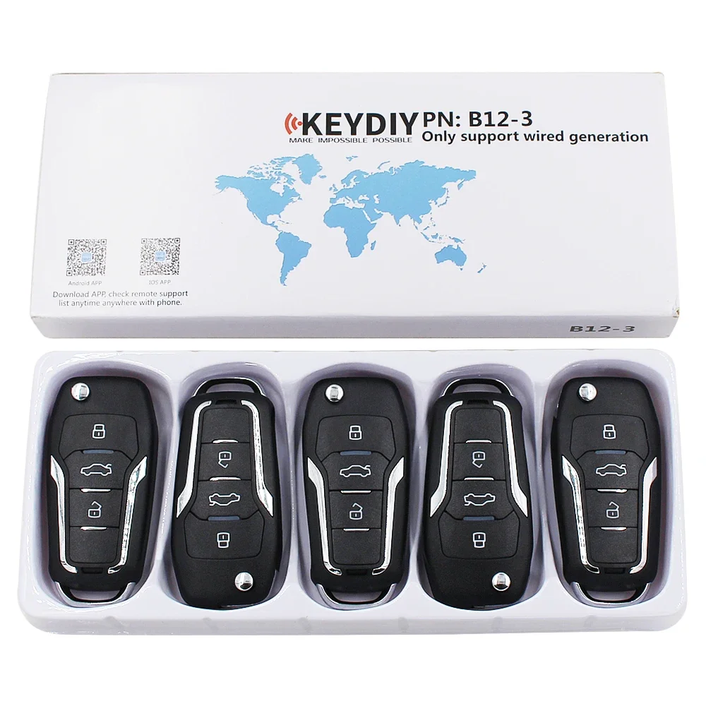 KEYDIY B Series B12-3 B12-4 NB Series NB12-3 NB12-4 ZB Series KD Smart Key ZB12-3 ZB12-4 Remote for KD-X2 KD900 Mini KD URG200