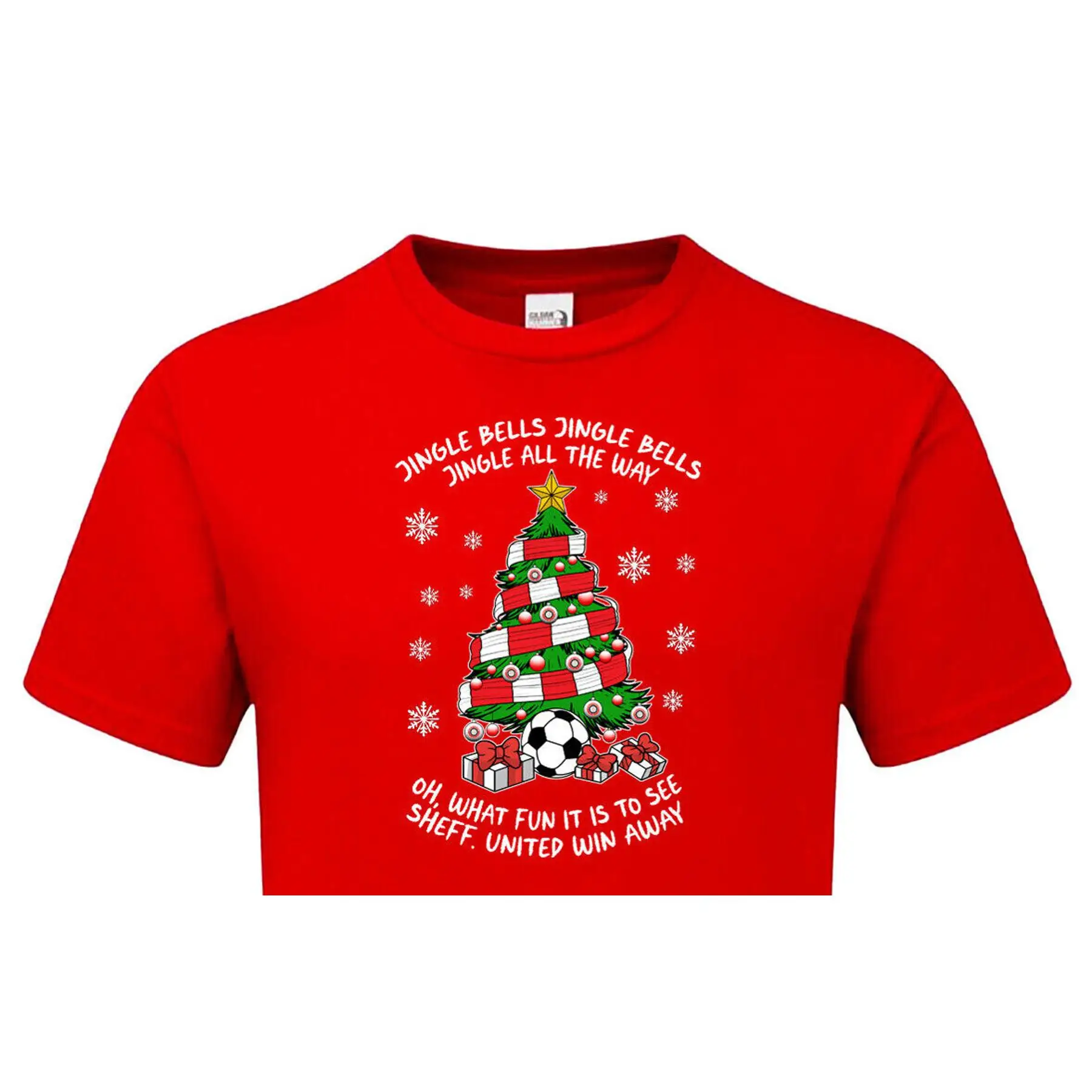 

Шефф. Футболка United Christmas Tree, мужские и женские товары по фанатам